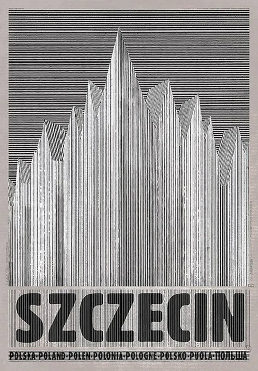 DecorBites™ Vintage Poland City Posters Canvas Prints