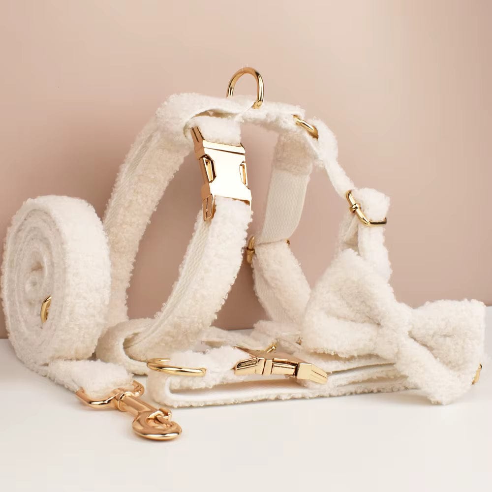 Wedding Teddy Handmade Knitted Set