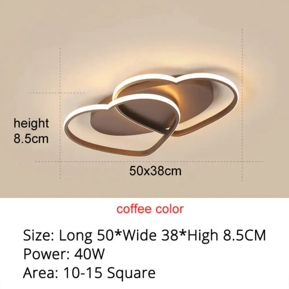 DecorBites™ White/Coffee Finnish Modern LED Pendant Lights Creative Luminaria Led Teto Living Room Kids Room Aisle Home DecorationAC85-260V