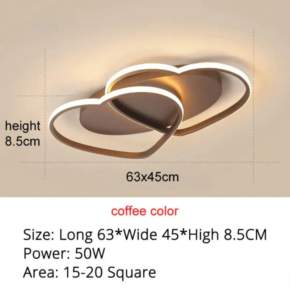 DecorBites™ White/Coffee Finnish Modern LED Pendant Lights Creative Luminaria Led Teto Living Room Kids Room Aisle Home DecorationAC85-260V