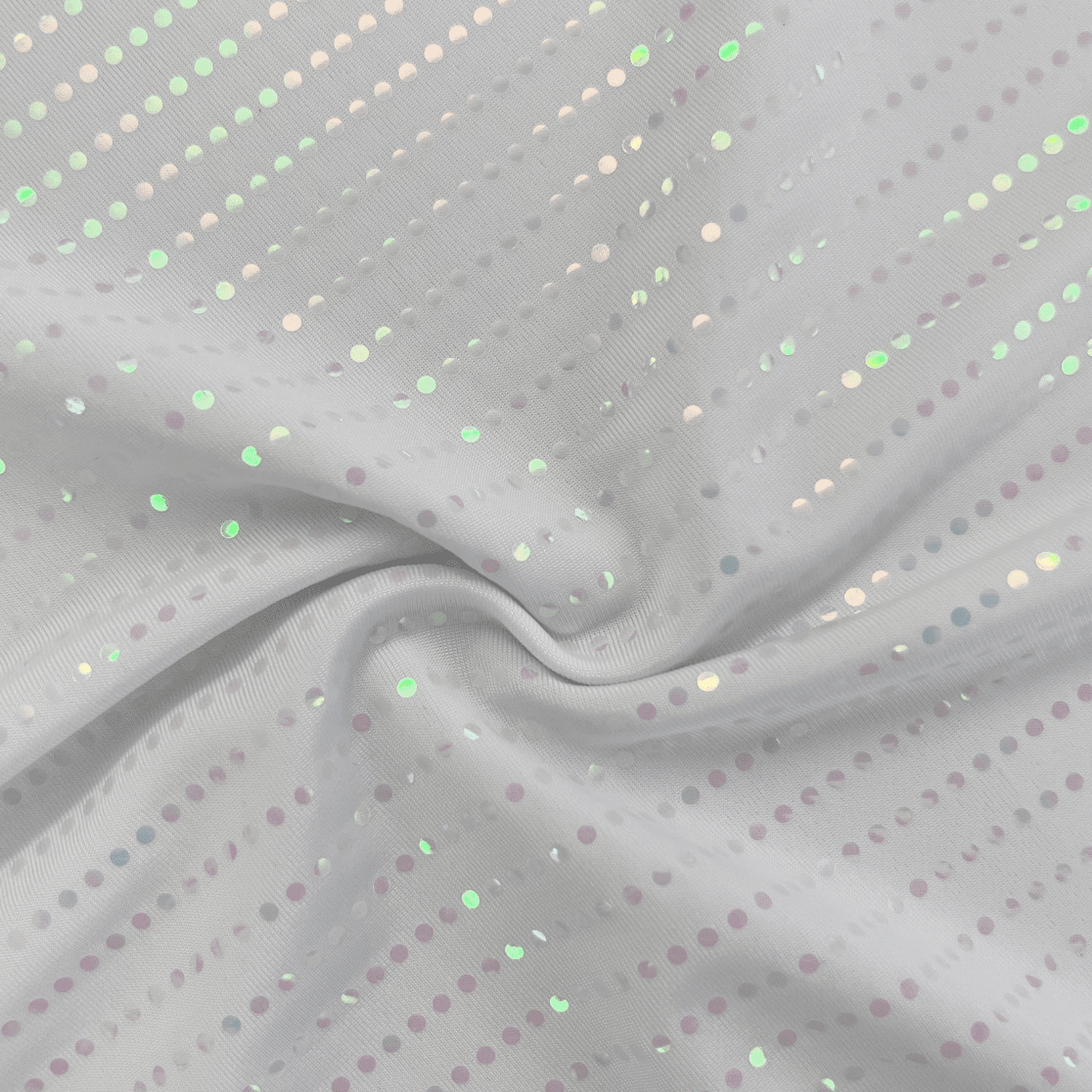 Waterfall on Polyester Spandex Fabric | Blue Moon Fabrics