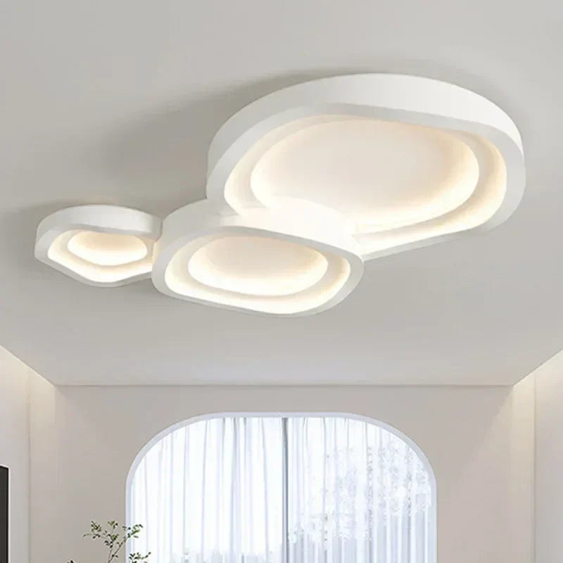 DecorBites™ White LED Ceiling Lamps - Modern Minimalist Home Decor