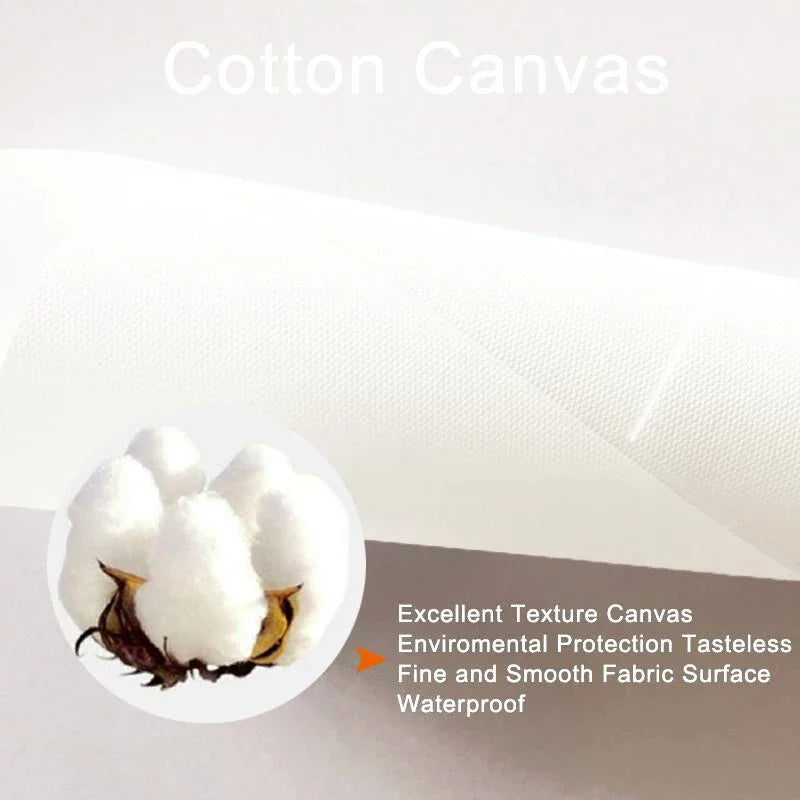 DecorBites™ White Seascape Canvas Set - Beach & Botanical Wall Art